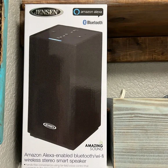 Jensen Amazon Alexa enabled Bluetooth speaker JSB-550